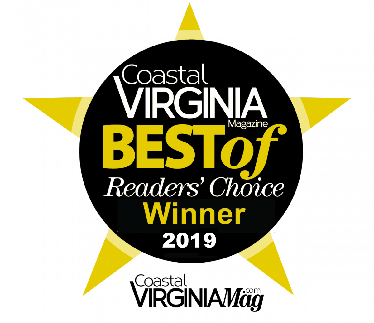 2019 Best of Coastal Virginia award logo